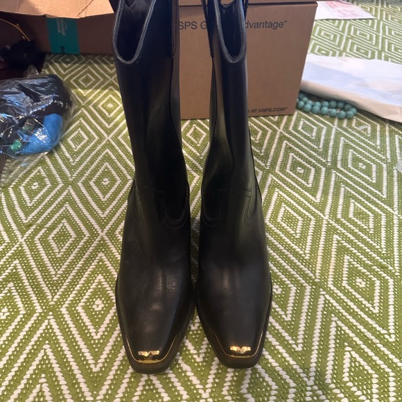 Tory Burch Western Mid Boot - Picture 6 of 6